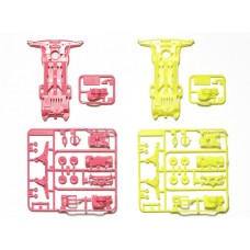 95249 Super II Fluorescence Chassis (Pink/Yelow)