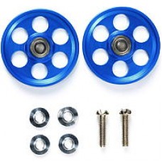 95315 HG Lightweight 19mm Aluminum Ball-Race Rollers (Ringless/Blue)
