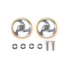 TA 95328 19mm Aluminum Rollers w/Plastic Rings (Orange)