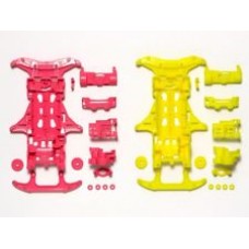 95356 VS Fluorescent-color Chassis Set (Pink/yellow)