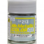 MR.HOBBY GX-213 METAL WHITE SILVER