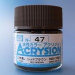 MR.ACRYSION COLOR N-47 RED BROWN