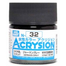 MR.ACRYSION COLOR N-32 GERMAN GRAY