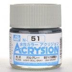 MR.ACRYSION COLOR N-51 LIGHT GULL GRAL