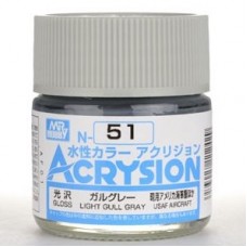 MR.ACRYSION COLOR N-51 LIGHT GULL GRAL