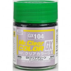 MR.CLEAR COLOR GX-104 CLEAR GREEN