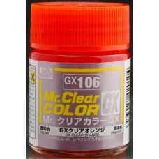 MR.CLEAR COLOR GX-106 CLEAR ORANGE