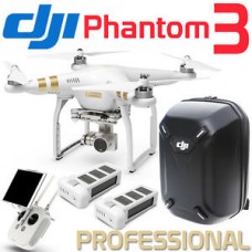 Phantom 3 Professional Extra Battery and hardShell Backpack