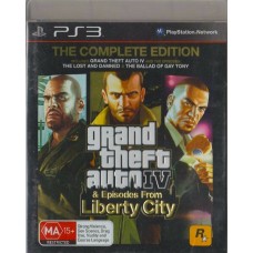 PS3: Grand Theft Auto IV The Complete Edition (Z4)