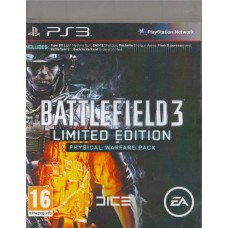 PS3: Ballefield 3 Limited Edition Physical Warfare Pack (Z2)