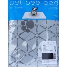 Pet pee pad แผ่นรองซับฉี่สุนัข แบบซักได้ Size S ขนาดกว้าง 30 cm. ยาว 40 cm.