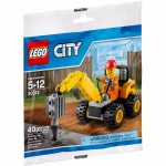 LEGO City 30312 Demolition Driller Poly