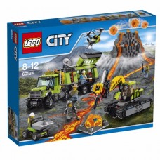 LEGO City Volcano Explorers 60124 Volcano Exploration Base