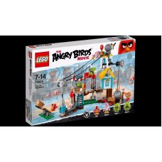 LEGO Angry Birds 75824 Pig City Teardown