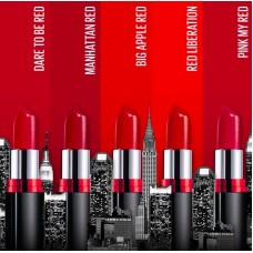 MAYBELLINE COLOR SHOW CREAMY MATTE  209 red liberation