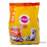 Pedigree ชนิดเม็ด รสไก่ ไข่และนม สำหรับลูกสุนัข 3-18 เดือน 480 g