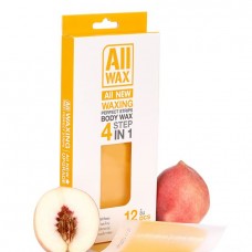All Wax Waxing Perfect Strips #Peach 12 pcs