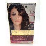 L'Oreal Paris Excellence Creme Advanced Tripple Care 4.35 Dark Chocolate Brown