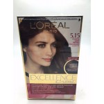 L'Oreal Paris Excellence Creme Advanced Tripple Care 5.15 Frosted Light Brown สีน้ำตาลอ่อนเหลือบมะฮอกกานี