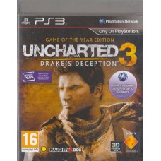 PS3: Uncharted 3 Drake's Deception Game Of The Year (Z2)