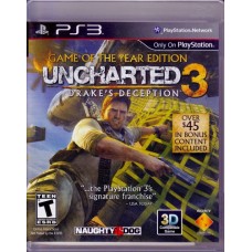 PS3: Uncharted 3 Game of the Year Edition