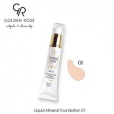 Golden Rose LIQUID POWDERY MINERAL FOUNDATION NO.01 Poreclain 