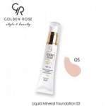 Golden Rose LIQUID POWDERY MINERAL FOUNDATION NO.03 Sand