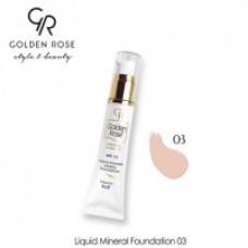 Golden Rose LIQUID POWDERY MINERAL FOUNDATION NO.03 Sand