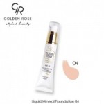 Golden Rose LIQUID POWDERY MINERAL FOUNDATION NO.04 Cashmere