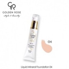 Golden Rose LIQUID POWDERY MINERAL FOUNDATION NO.04 Cashmere