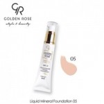 Golden Rose LIQUID POWDERY MINERAL FOUNDATION NO.05 Nude