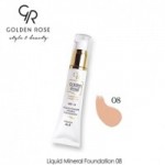 Golden Rose LIQUID POWDERY MINERAL FOUNDATION NO.08 Fawn