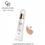 Golden Rose LIQUID POWDERY MINERAL FOUNDATION NO.10 Amber