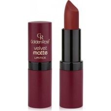 Golden Rose Velvet Matte Lipstick 4.2g No.22 Rosewood Red