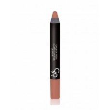 Golden Rose Matte Lipstick Crayon 3.5g No.18 Crayon Rose Nude