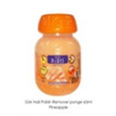 GOLDEN ROSE GIA PARIS NAIL POLISH REMOVER Sponge 65 ML-Orange-Pineapple