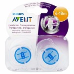 เอเวนท์ Avent จุกหลอก รุ่น Translucent สำหรับ 6-18 เดือน