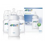 เอเวนท์ Avent ขวดนม BPA Free 9 oz. แพ็ค 3 ขวด สำหรับ 1 เดือนขึ้นไป