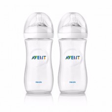 เอเวนท์ Avent ขวดนม รุ่นNatural 11 oz. สำหรับ 3 เดือน+ แพ็คคู่