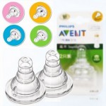 เอเวนท์ Avent จุกนมยางซิลิโคน รุ่น Standard ไซส์ L แพ็คคู่ สำหรับ 6 เดือน+