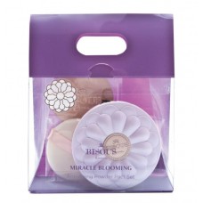 Bisous Bisous Miracle Blooming Anti Aging Powder Pact Set #2 Beige