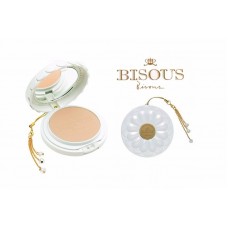 Bisous Bisous White Posy Whitening Powder Pact SPF27 #Ivory