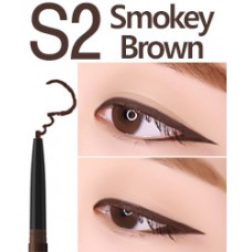 Eglips Slim Auto Long Eyeliner #S2 Smokey Brown