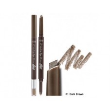 Etude House Drawing Eye Brow Duo #1 Dark Brown