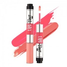 Etude House Twin Shot Lips Tint #07 #OR201