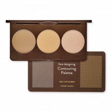 Etude House Face Designing Contouring Palette 2gx3 #2 Pink Brown