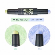 Etude Play 101 Stick Color Contour Duo 1.7gx2 #2 Mint & Blue