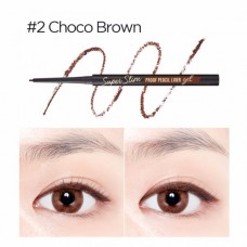 Etude House Super Slim Proof Gel Pencil Liner #2 Choco Brown