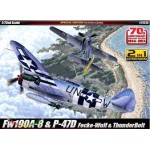 AC 12513 FW190A-8 & P-47D     1/72