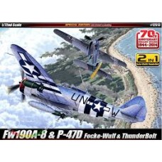 AC 12513 FW190A-8 & P-47D     1/72